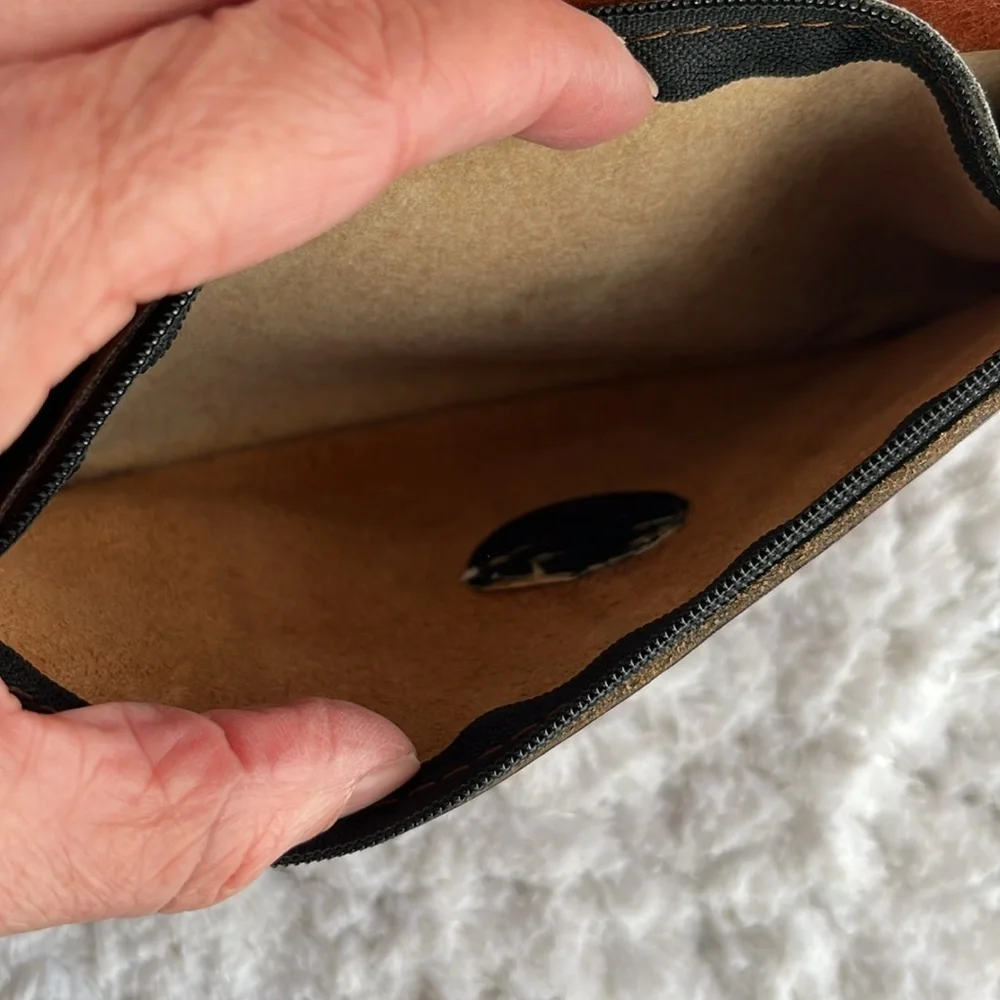 Lekkerkerker Leather Crossbody/Clutch Bag